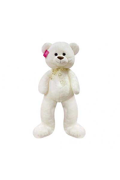 Nilly Toys 1192B Puffy Casual Bear 100 cm White -Selay