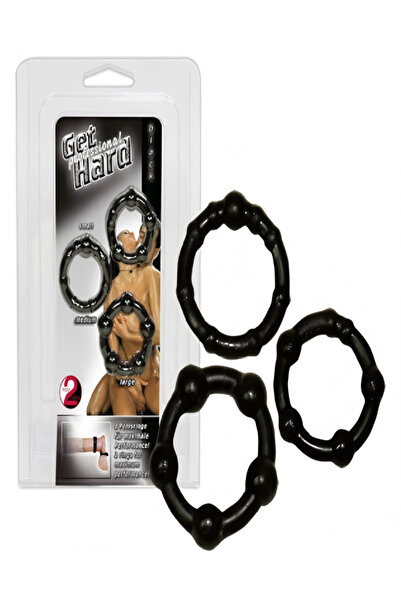 Crocs Men’s Black Beaded Silicone Ring - Premium Elastic for Comfort Fit Daily Use