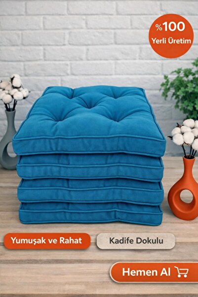 Bykutlay SİLİKONLU FİTİLLİ SANDALYE MİNDERİ