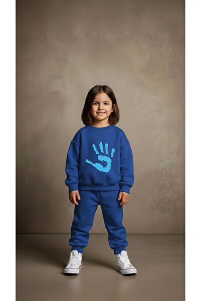playwear Φούτερ ομάδας με στάμπα BOYA EL για κορίτσια και αγόρια, με λαιμόκοψ...