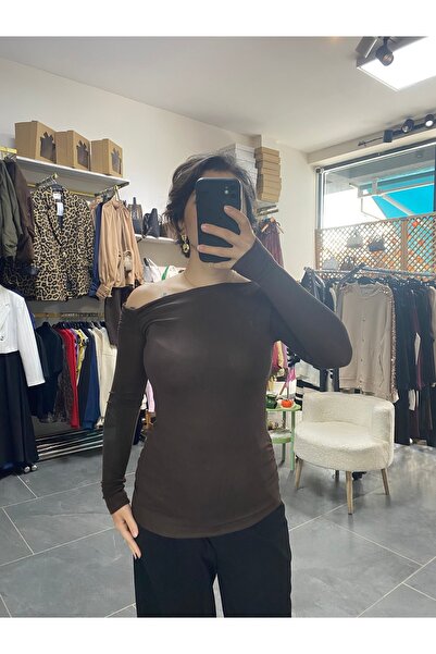 karpuzbutiks Watermelon Buzy Fabric Body with Shoulder Detail