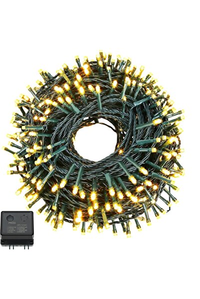 MENFRY İp Led Gün Işığı 50 Metre Led 220v Fişli 8 Modlu Aydınlatma Dekorasyon...