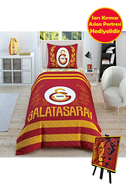 Taç Galatasaray Kırmızı Dört Mevsim Complete Set Mini 3D Portre Hediyeli