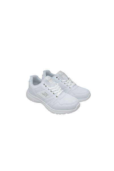 XStep Waykon White Lace-Up Sneaker Casual Sports Shoes