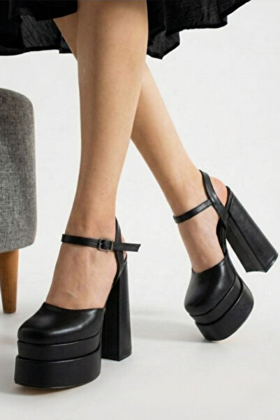 Karınca Evening Dress Shoes, Bridal Shoes - Double Layer Platform High Chunky...