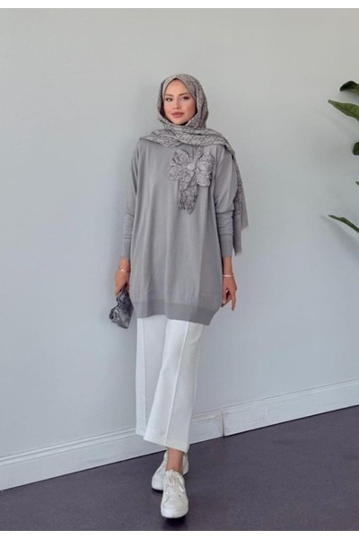 GÜL BUTİK İnce Triko Tunik