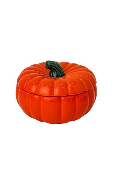 Janset bal kabağı kase, çorba sunumluk, dekoratif kase 13 cm