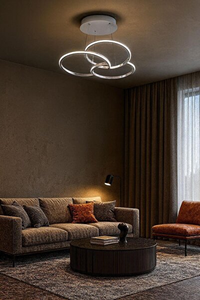 FERLUCE AVİZE LEDLİ AVİZE SOUL KROM
