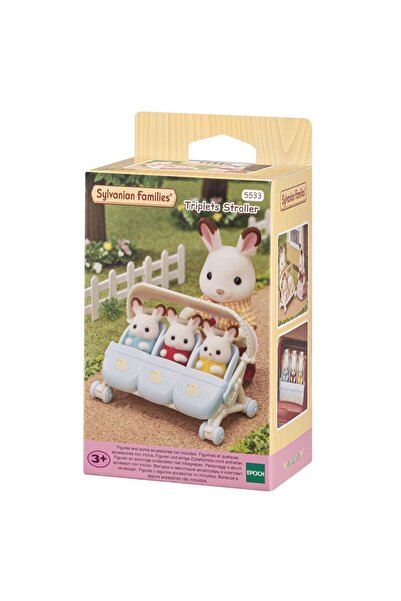 Nilly Toys 5533 مجموعة العناية بالثلاثة أطفال من سيلفانيان فاميليز (لا تشمل ا...