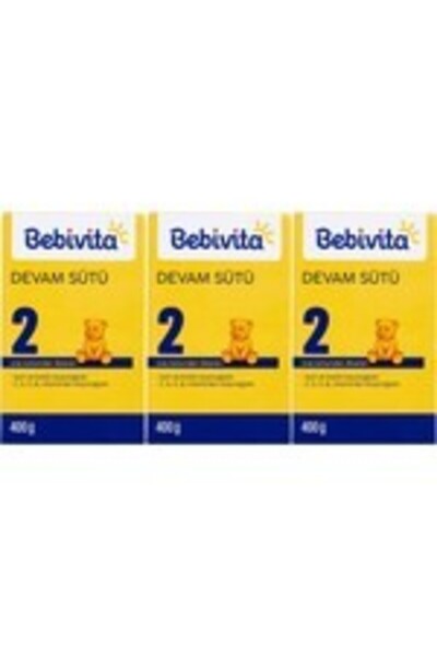 Bebivita Bebek Sütü 400 Gr No: 2 x 3 Adet