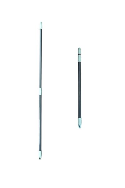 omeyva Yedek Telekopik Plastik Vidalı Mop Paspas Sapı - Kısa 70 - Uzun 120 Cm.