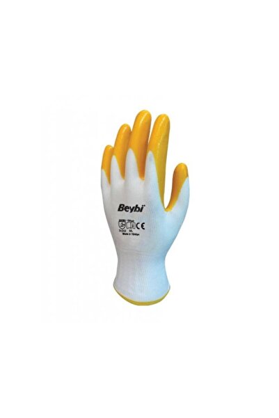 Beybi قفازات النتريل PN7 صفراء