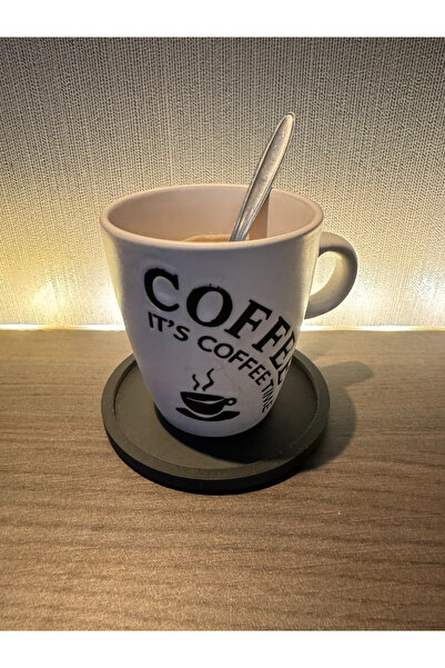 SORA DESIGN Minimal Design Round Decorative Coaster Tabletop Accessory