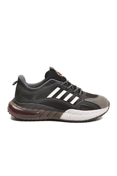 AYAKMOD حذاء رياضي رجالي مصنوع من إسفنج ميموري فوم أسود مدخن خفيف الوزن ومرن ...