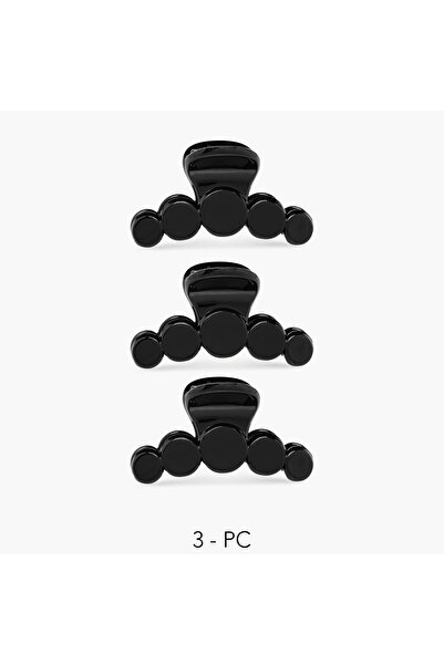 Lifestyle مشابك شعر صلبة - مجموعة من 3 قطع