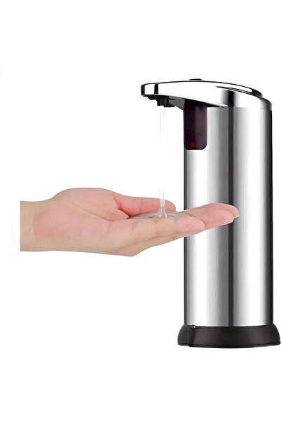 Arabest موزع صابون أوتوماتيكي، موزع صابون سائل بدون لمس مزود بمستشعر الأشعة تحت الحمراء، سعة 9.5 أونصة