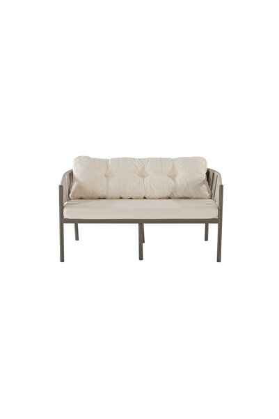 Tu Tienda GALATA 2+1+1+MASA(70*120) BAHÇE BALKON MUTFAK TAKIMI,KREM