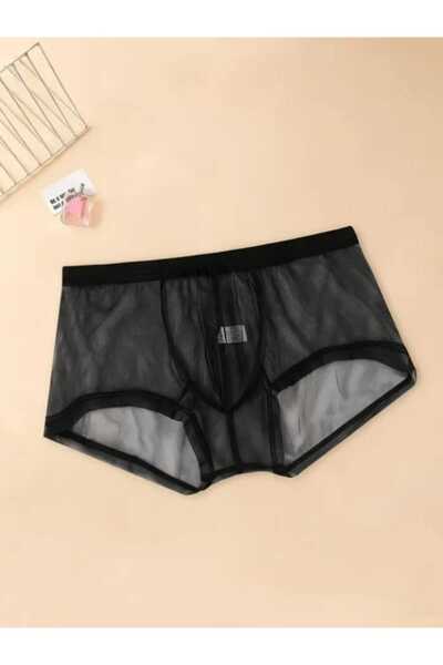Butik Transparan Şeffaf Boxer