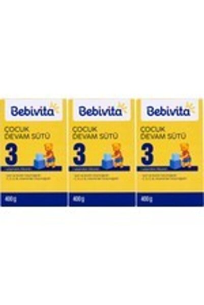 Bebivita Bebek Sütü 400 Gr No: 3 x 3 Adet