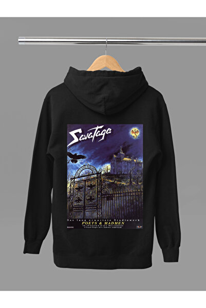 MAGORS SAVATAGE THE ROCK BAND ΒΑΜΒΑΚΙ ΜΕ ΜΑΚΡΥ ΜΑΝΙΚΙΑ επένδυση fleece ΚΟΡΥΦΑ...