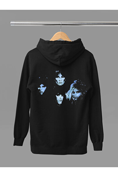 MAGORS سترة روك من القطن بأكمام طويلة مطبوعة من SAVATAGE THE ROCK BAND مبطن ب...