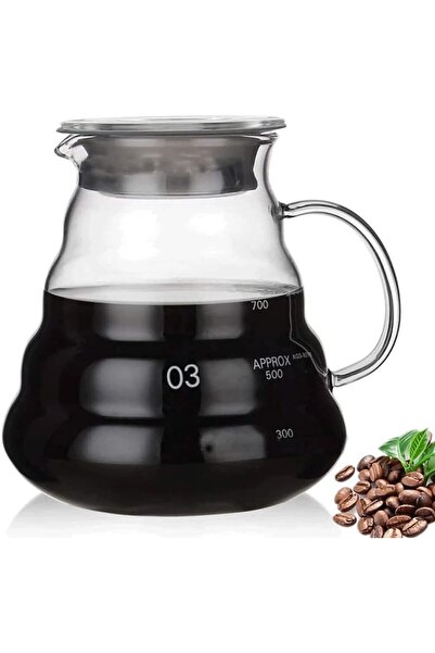 NEONI Glass Coffee Server for Drip Coffee Maker, Standard Glass Coffee Carafe, Coffee Pot
