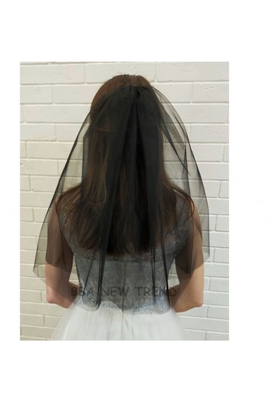 BBA TULLE STORE 40 CM DÜZ FİYONK DUVAK,GELİN DUVAK,FİYONKLU GELİN DUVAK 40 CM...