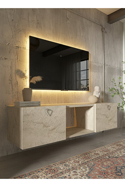 Life RESİTAL TV ÜNİTESİ S1239-6 TRAVERTEN