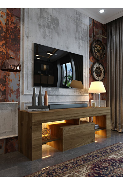 Life RESİTAL LEDLİ TV ÜNİTESİ L1505-2 CEVİZ