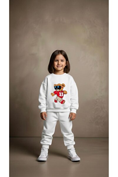 playwear سترة رياضية 11 فورما مطبوع للفتيات والأولاد برقبة دائرية3 4-5-6-7-8-...