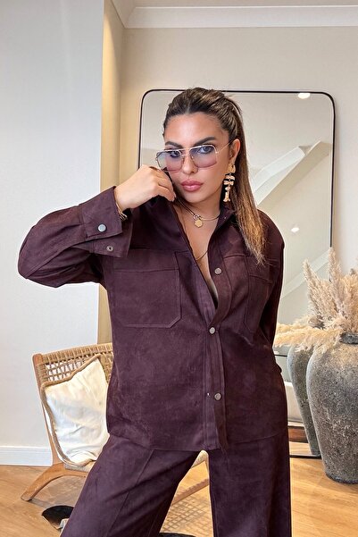 Sohotique By P Güderi Pocket Shirt Bitter Brown