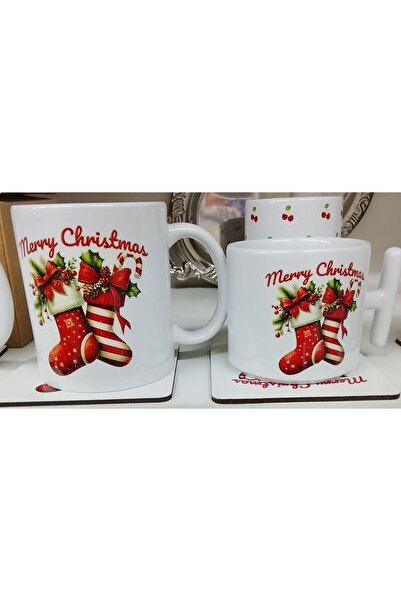 BULUT Yılbaşı figürlü 2li kupa seti