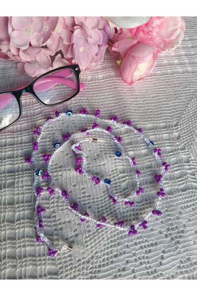 Bircan Hediyelik Glasses Rope with Evil Eye Beads