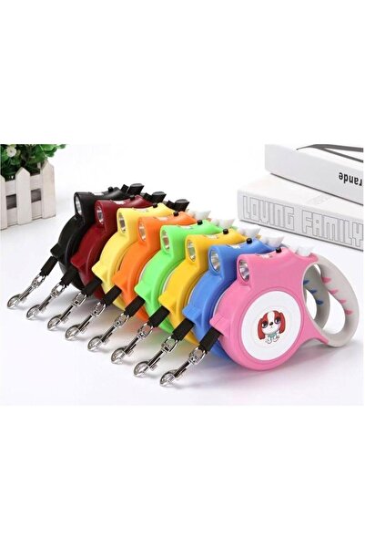 GOLD BE Automatic Extending Dog Walking Collar with Led Light – Suitable for ...