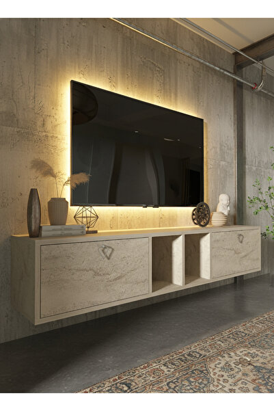 Life RESİTAL TV ÜNİTESİ S1833-6 TRAVERTEN