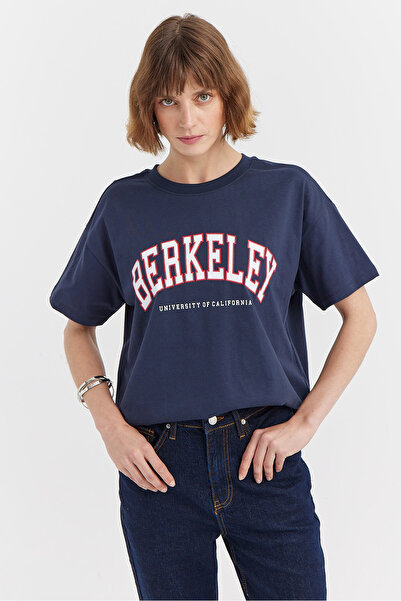 PAULMARK Women's Printed Oversize T-shirt