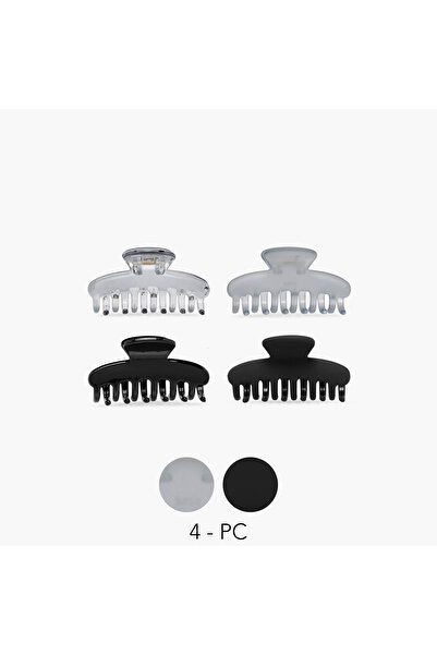 Lifestyle مشابك شعر صلبة - مجموعة من 4 قطع