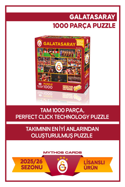 Galatasaray Team 2025/26 1000 Piece Puzzle