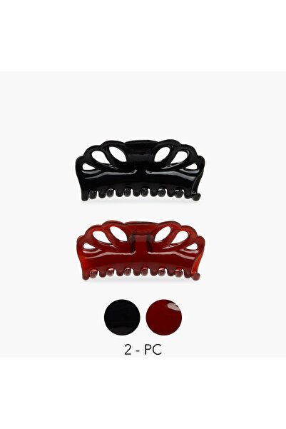 Lifestyle مشبك شعر صلب - طقم من قطعتين