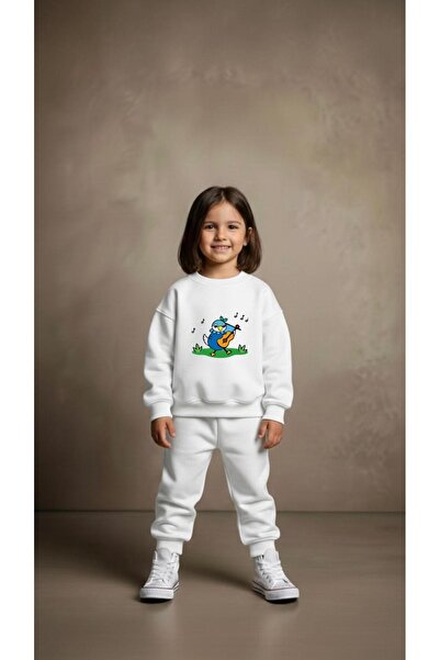 playwear Φούτερ ομάδας με στάμπα CHARTER BIRD για κορίτσια και αγόρια, με λαι...