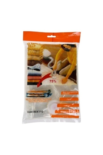 OEM Vacuum Bag for Clothes 80 x 110 cm, Transparent