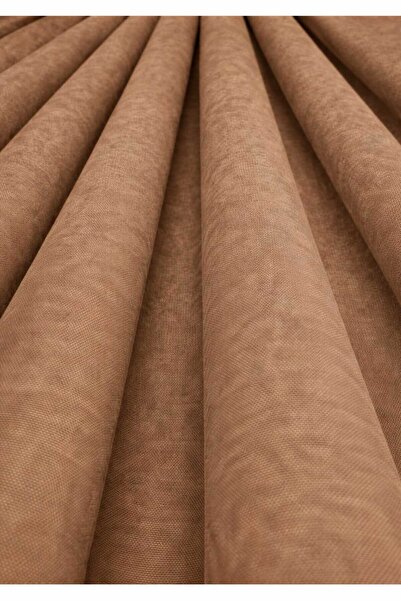 TREND Ada Fon Kakao Tek parça 1/3 Sık Pile 2 adet aksesuar hediye gelmektedir