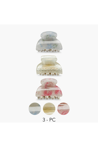 Lifestyle Assorted Hair Clamp - Set of 3