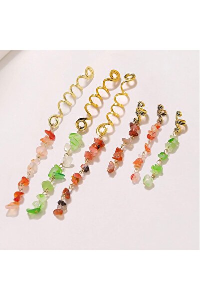 Arabest Hair Accessories, Beads Stone Hair Clips, Colored Gold Metal Hair Cha...