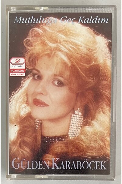 Raks Gülden Karaböcek I'M Late for Happiness Cassette