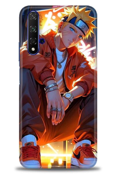 Rulet Aksesuar غطاء متوافق مع هاتف هواوي هونر مطبوع HD - غطاء سيليكون بتصميم ...