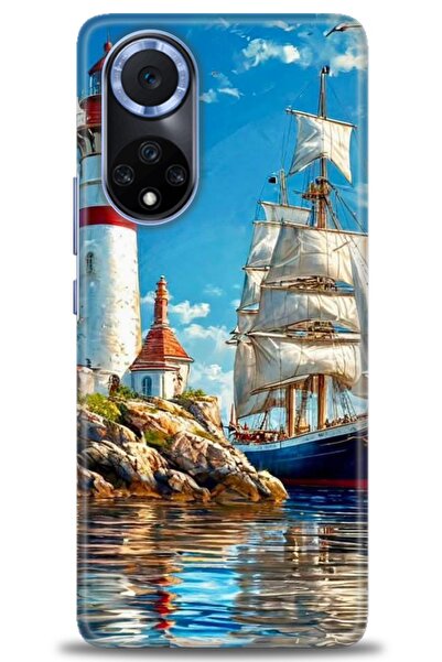 Rulet Aksesuar غطاء متوافق مع هاتف هواوي نوفا مطبوع HD - غطاء سيليكون مصمم - 239