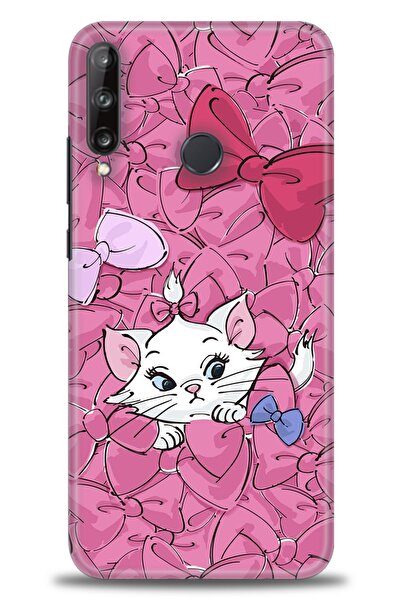 Rulet Aksesuar غطاء متوافق مع هاتف هواوي P40 Lite E HD مطبوع - غطاء سيليكون م...