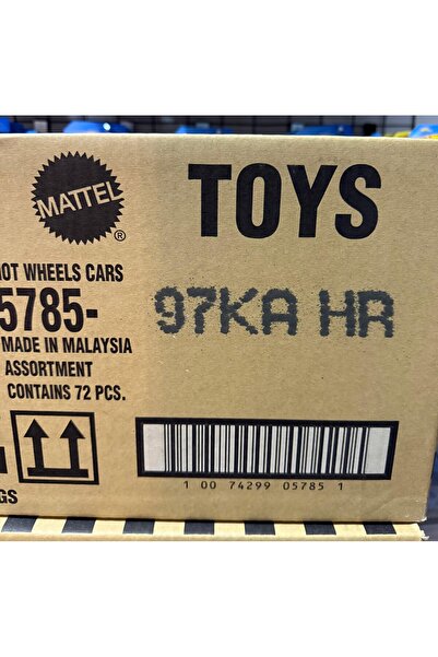 HOT WHEELS Kısa Karton 72'li Kutu 5785-97KAHR
