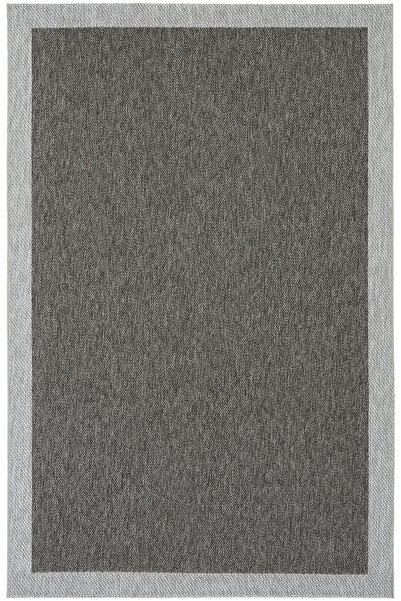 Cool Halı Elena Nunique Antrasit Gri Sisal Görünümlü Kaymaz Taban Bordürlü İn...